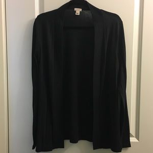 J.crew Factory Black Cardigan